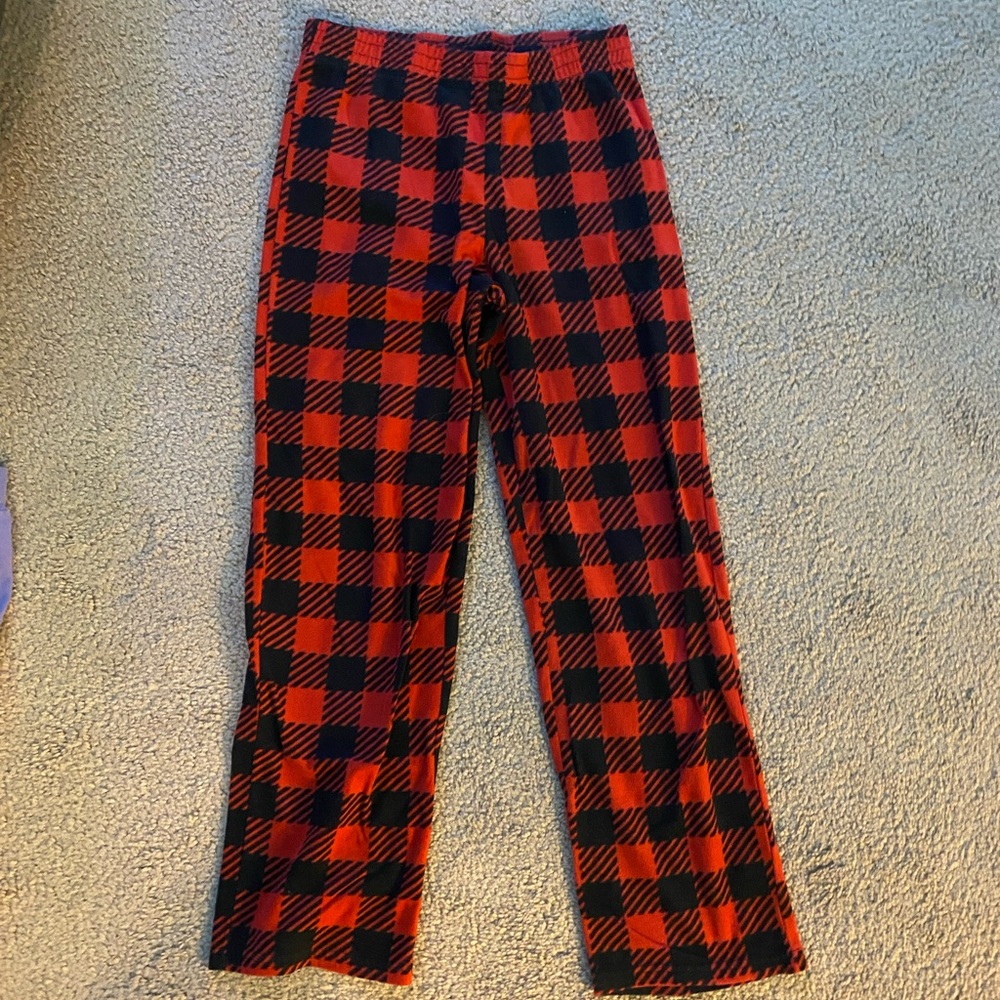 old navy checkers pj pants